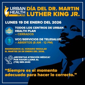 Horarios por el feriado de MLK 2026