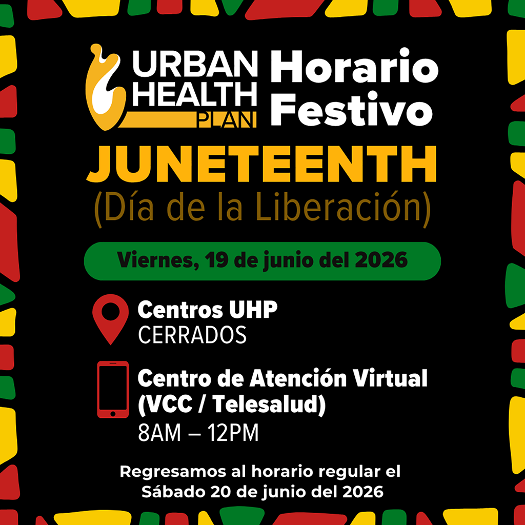Horario Festivo: Juneteenth (Día de la Liberación) – viernes, 19 de junio del 2026