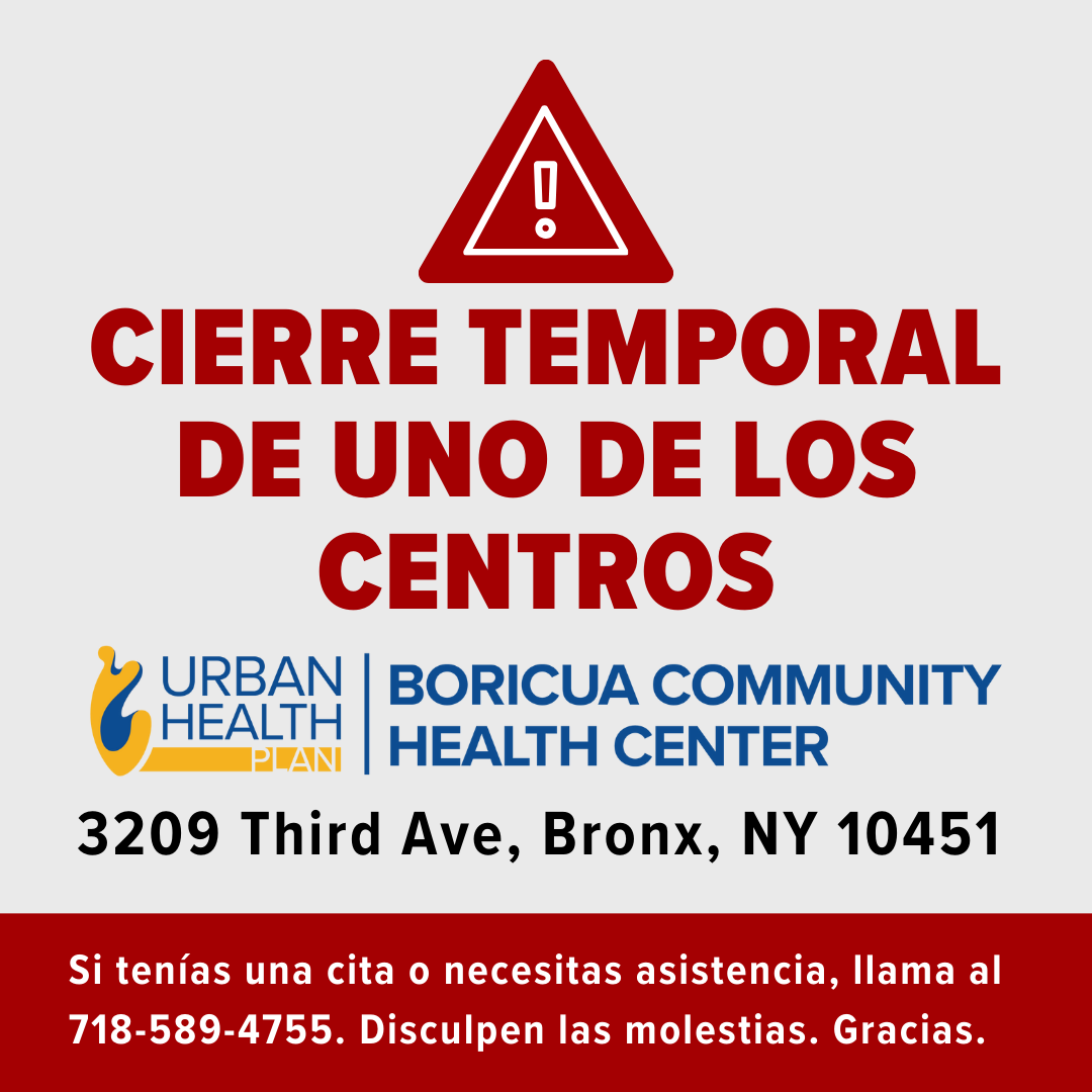 Temporary site closure - Boricua Community Health Center